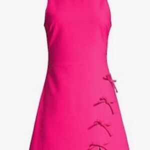 Likely Hunt - Pink Sleeveless Halter A-Line Dress